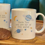 Personalised Out Of The This World Uncle Mug