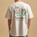 Personalised The Club Scene Golf Graphic T Shirt For Dad