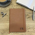 Personalised Faux Leather Initial Notebook