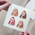 Pigs In Blankets Christmas Card