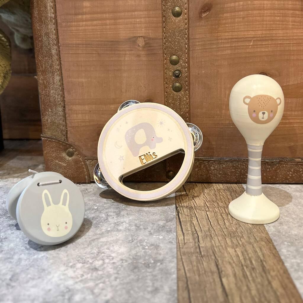Wooden Baby Musical Set