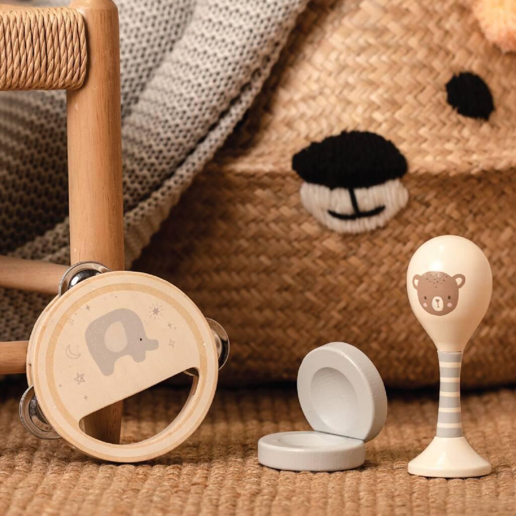 Wooden Baby Musical Set