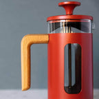 Personalised Wood Handle Cafetiere