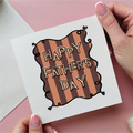 Stripe Happy Father's Day Card