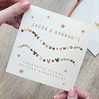 Personalised Swiftie Wedding Era Engagement Card