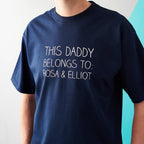 Men's Personalised Daddy T Shirt