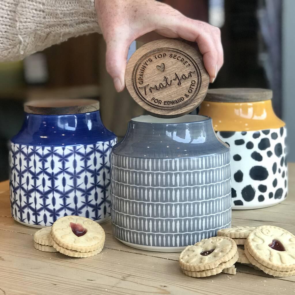 Personalised Top Secret Treat Jar