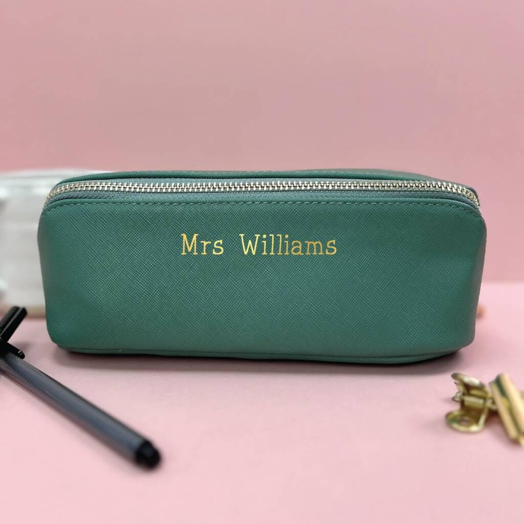 Personalised Open Flat Pencil Case