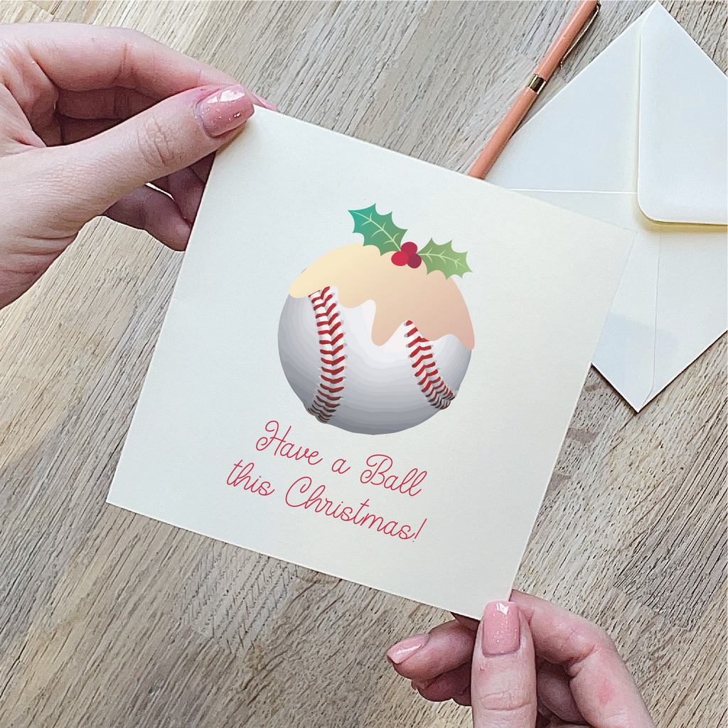 Baseball Christmas Card