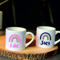 Personalised Kids Rainbow Mini Mug