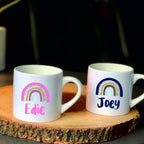 Personalised Kids Rainbow Mini Mug