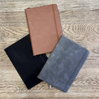 Personalised Faux Leather Initial Notebook