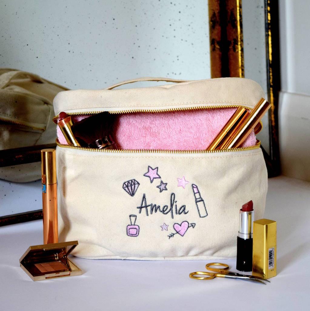 Personalised Girls Sleepover Vanity Case