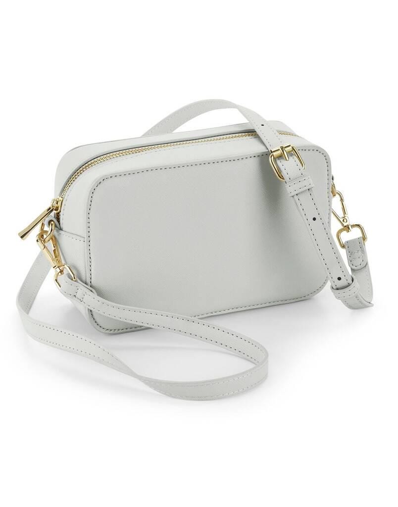 Personalised Cross Body Hand Bag With Heart Motif
