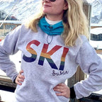 Personalised Rainbow Ski Jumper