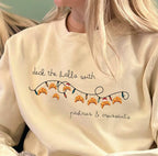 Deck The Halls With Croissants Christmas Jumper