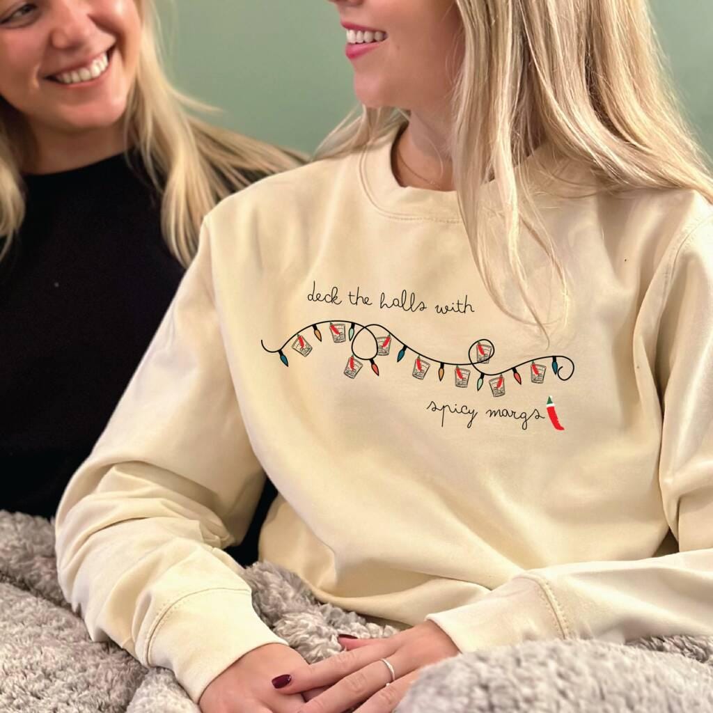 Deck The Halls With Spicy Margs Christmas Jumper