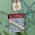 Personalised Sudoku Bauble