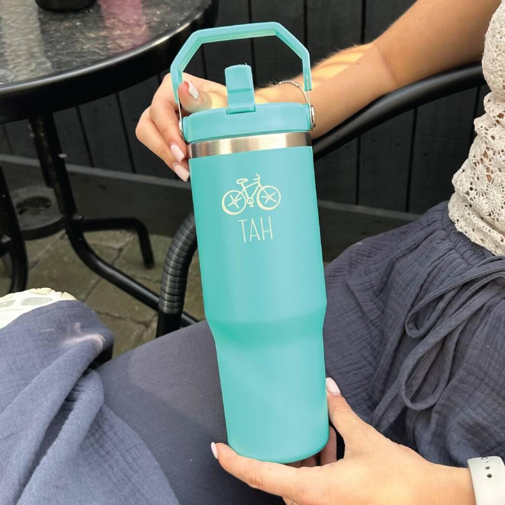 Personalised Water Bottle For Cyclist