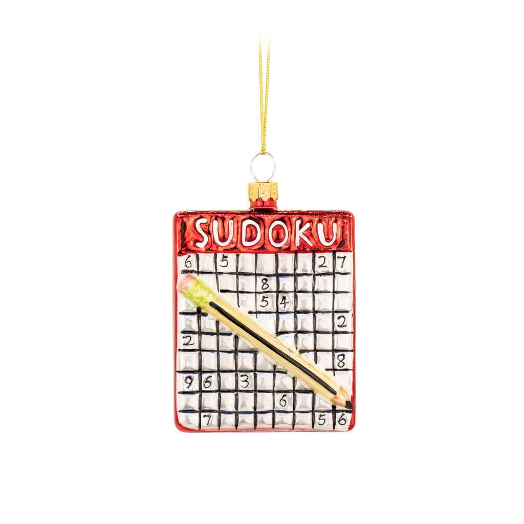Personalised Sudoku Bauble