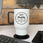 Personalised Best Dad Travel Coffee Cup