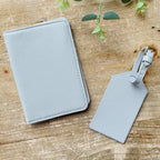 Personalised Champagne Bow Honeymoon Passport And Luggage Tag