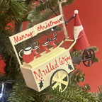 Personalised Mulled Wine Santa Bauble