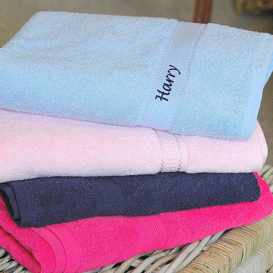 Kids Personalised Swim Towels