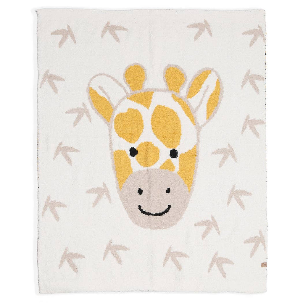 Personalised Giraffe Baby Blanket