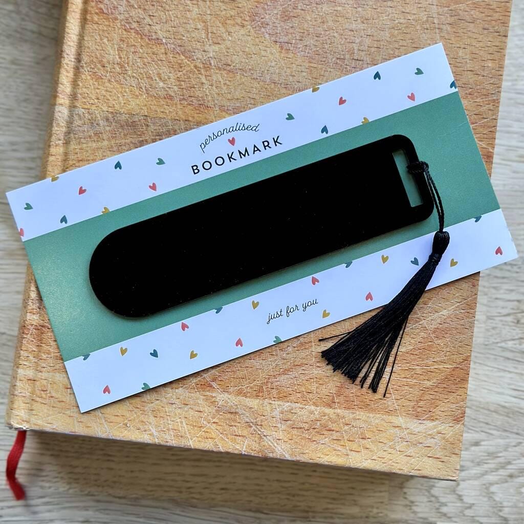 Personalised Christmas Bookmark