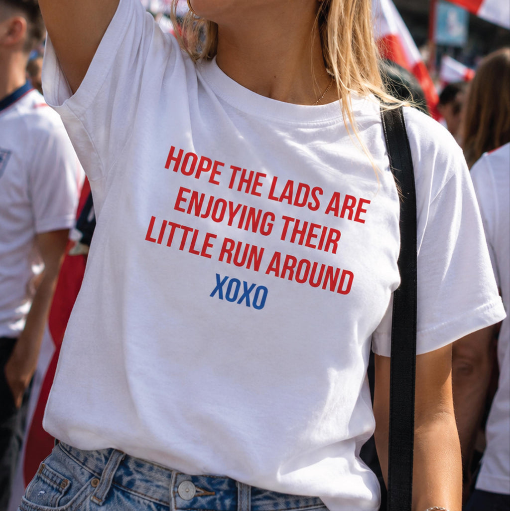 Little Run Around England Football T Shirt