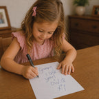 Personalised Child's Handwriting Engraved Photoframe For Father's Day