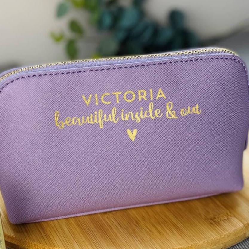 Personalised Inside And Out Make Up Bag