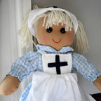 Personalised Nurse Rag Doll