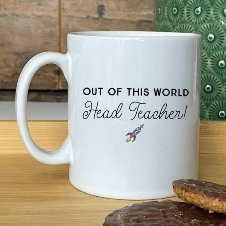 Personalised Out Of The World Head Teacher Mug