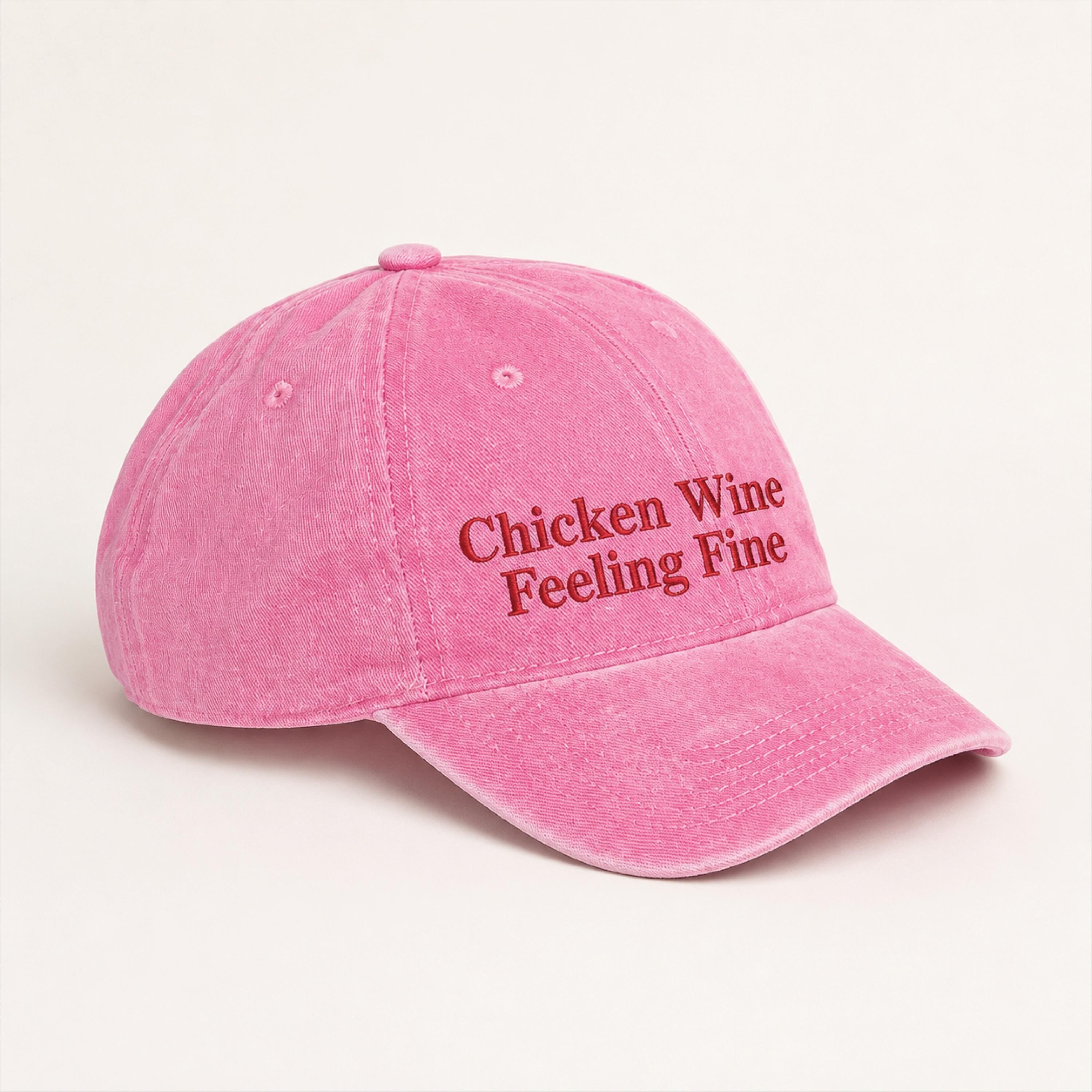 Chicken Wine Feeling Fine Cap