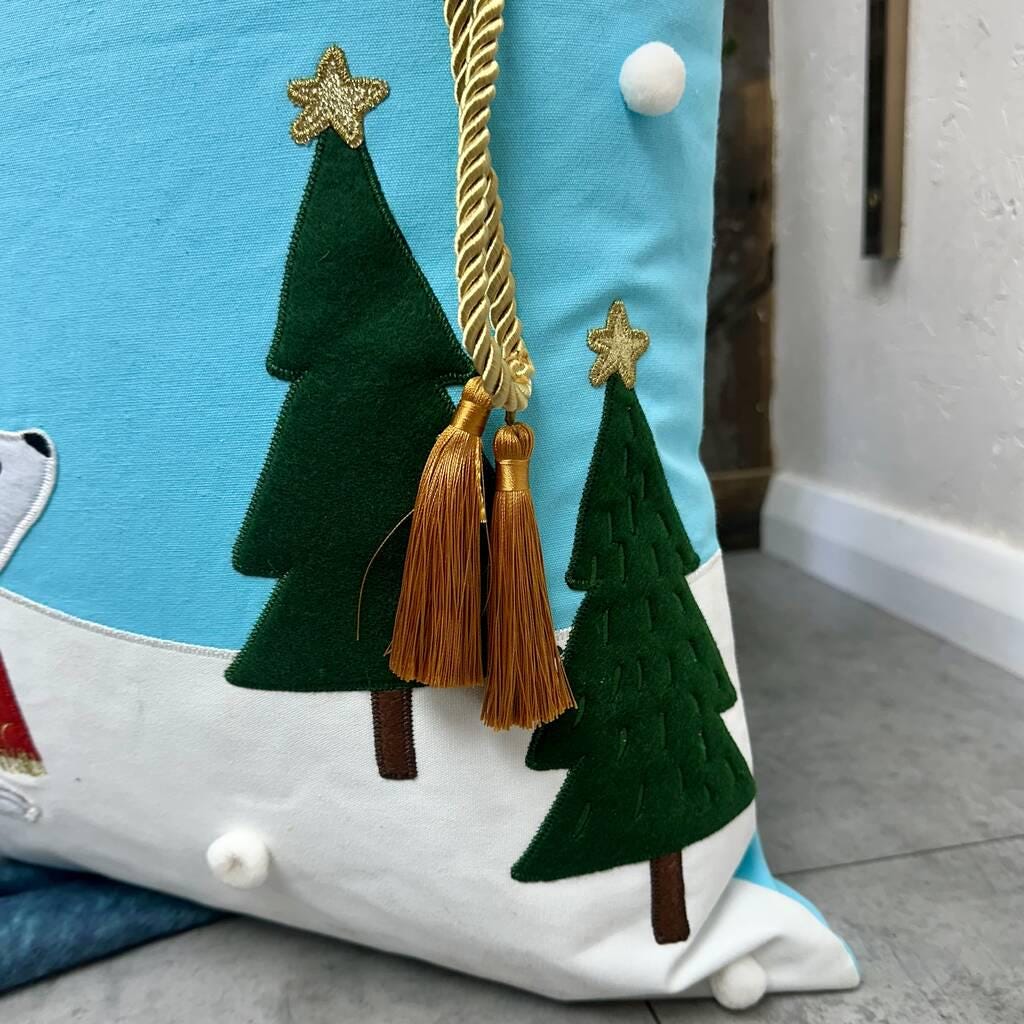 Personalised Letter To Santa Polar Bear Santa Sack