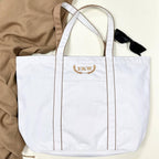 Personalised Laurel Leaf Courtside Tote Bag