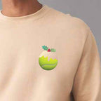 Personalised Tennis Christmas Pudding Jumper