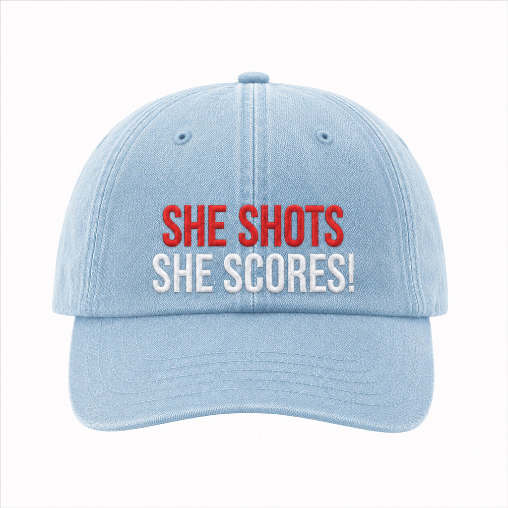 She Shots She Scores Cap For Football World Cup