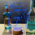 Personalised Light Up Cocktail Sign