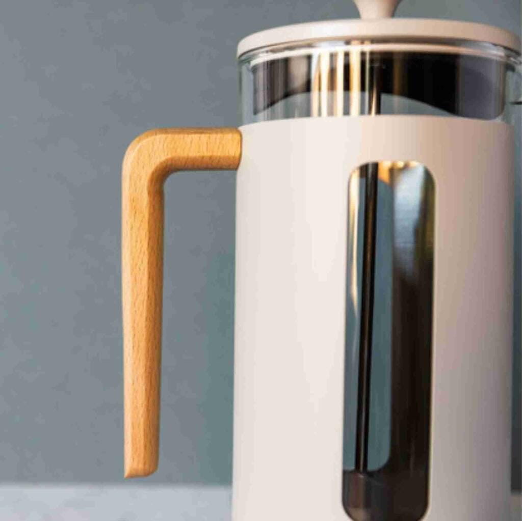 Personalised Wood Handle Cafetiere