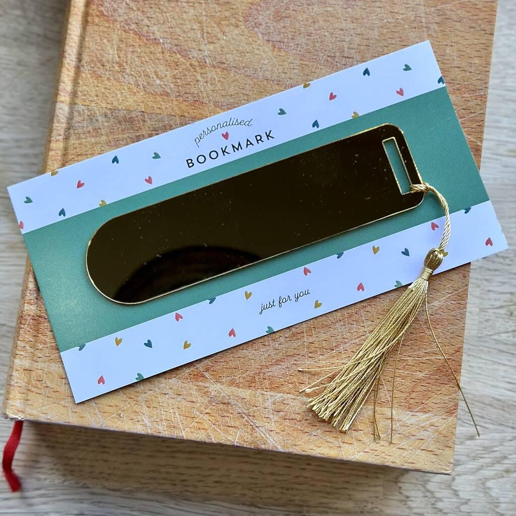 Personalised Christmas Bookmark