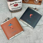 Personalised Skiing Or Snowboarding Hip Flask