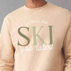 Personalised Ski You Later Skiing Jumper