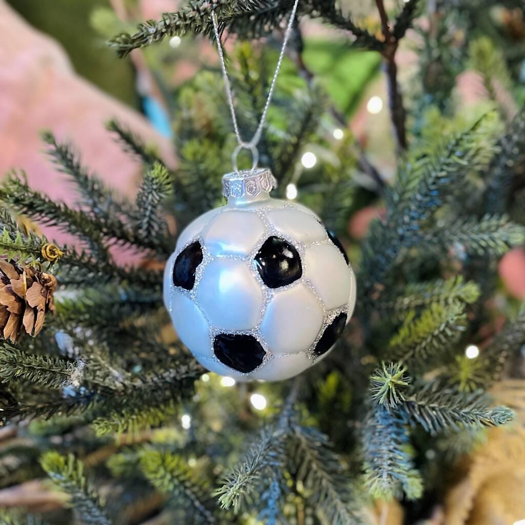 Personalised Football Bauble
