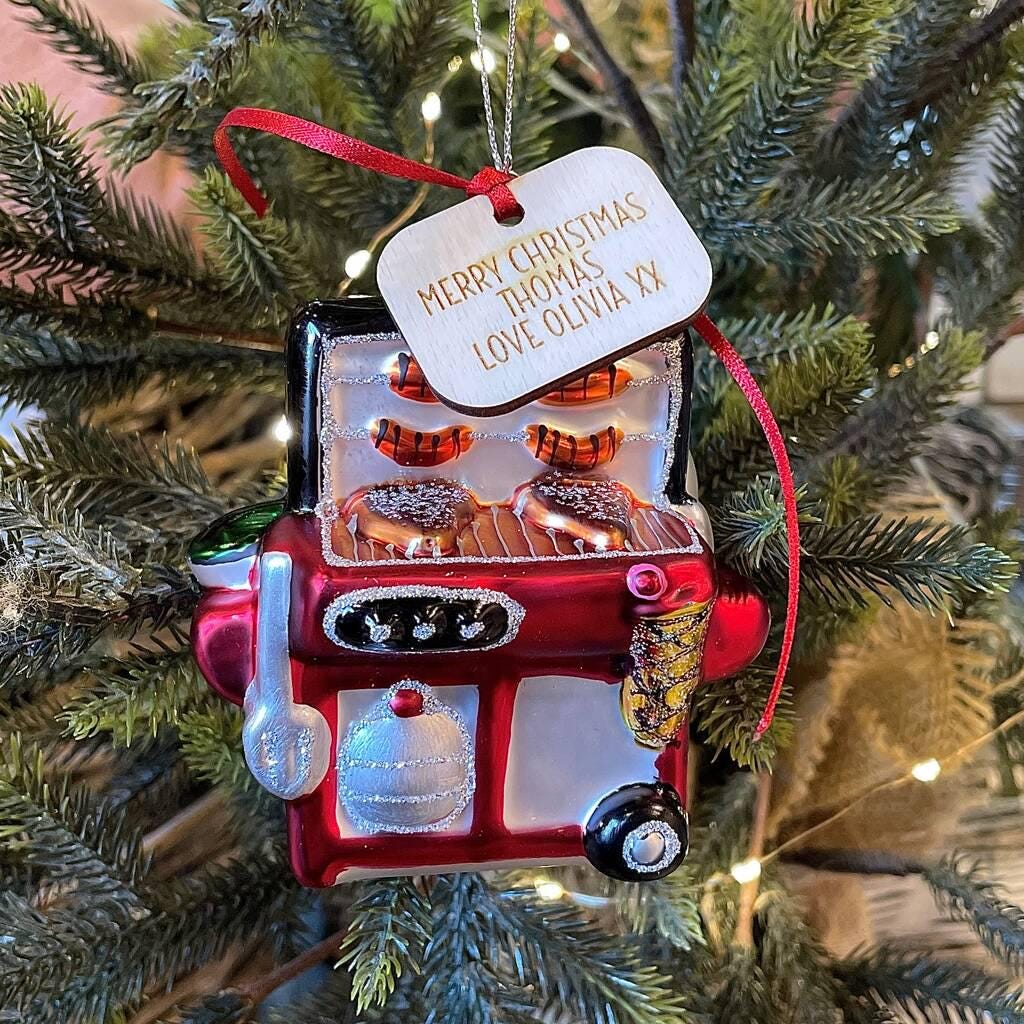 Personalised Barbecue Christmas Decoration