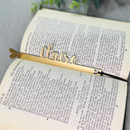 Cutout Heart Personalised Bookmark