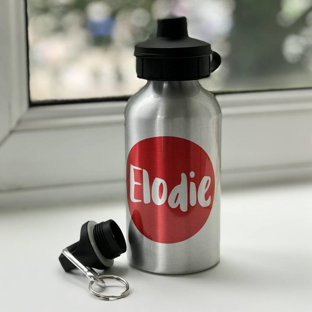 Personalised Spot Water Bottle