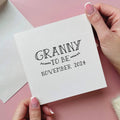 Grandparent To Be Pregnancy Announcement Card